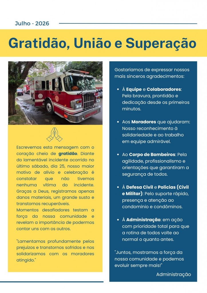07.2026 - Incêndio